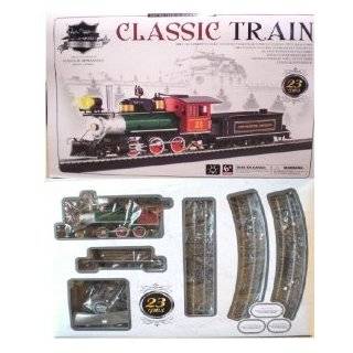 Continental Express 0n30 Scale Steam Train Set With Transformer