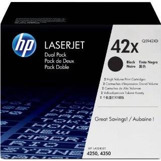 HP LaserJet 42X Print Cartridge in Retail Packaging   Dual Pack 