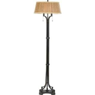 Quoizel Q611F Marseilles 2 Light Floor Lamp with Natural String Shade 