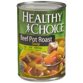 Healthy Choice Beef Pot Roast Soup, 15 Ounce Cans (Pack of 12)