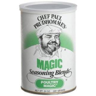 Chef Paul Seafood Magic Seasoning, 24 Ounce Canisters (Pack of 2 
