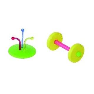   Caitec Bird Toy Parts Plastic Wiffle Ball 1.5in 6pc/pk: Pet Supplies