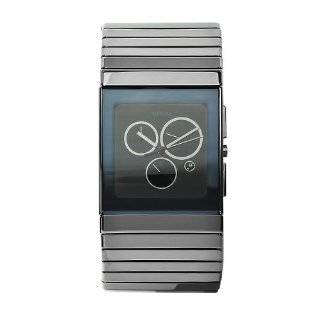 Rado Mens R21824152 Ceramica Black Dial Ceramic Chronograph Watch