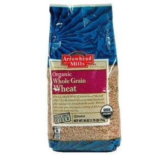 Arrowhead Mills Organic Whole Grain Wheat, 28 Ounce Packages (Pack of 