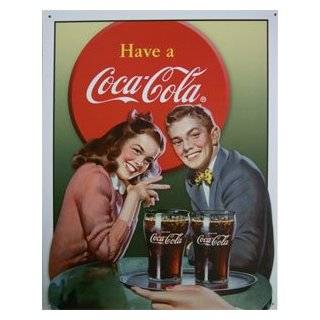  Coca Cola Coke Good with Food Retro Vintage Tin Sign: Home 