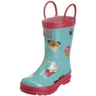  Hatley Girls 2 6x Polka Dots Splash Boots Girls Clothing