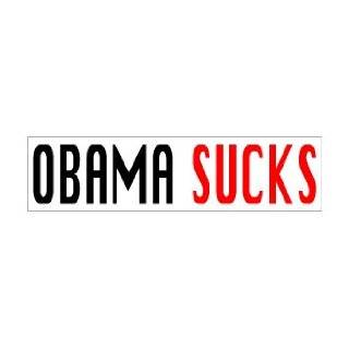  Obama Sucks! anti obama bumper sticker decal: Automotive