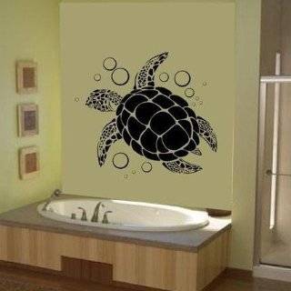Sea Turtle Ocean  Vinyl Wall Art Decal Sticker Decor Sea Theme:  