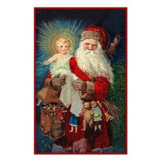Counted Cross Stitch Chart Victorian Father Christmas Santa St Nick 