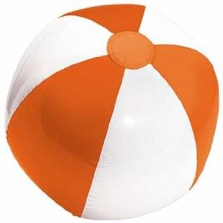  14 Orange Solid Color Beach Balls 12 Pack: Toys & Games