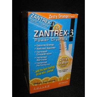 Zoller Labs Zantrex 3 Power Packets, Zesty Orange, 30 Packets
