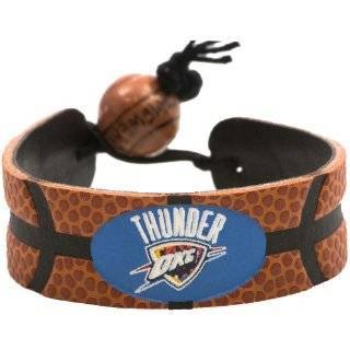 Oklahoma City Thunder Team Color Basketball Bracelet  