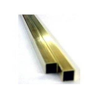 Engineering 153 Brass Square Tubing (Pack of 6)