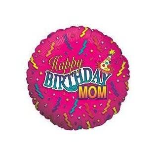  Happy Birthday Mom   Heart Shaped Balloon   Flowers: Toys 