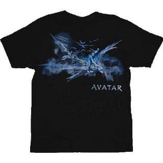  The Avatar Jake Night Time Glow Mens Navy T shirt Tee 