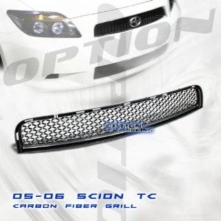 Scion 05 07 Scion tC Carbon Fiber Style Sport Grille Front Grill