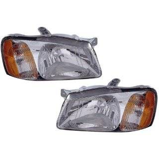   : Hyundai Accent Replacement Headlight Assembly   1 Pair: Automotive