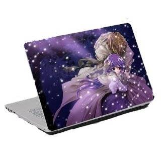   Notebook Art Decal (Computer Skin) Fits 13.3 14 15.6   Purple Anime