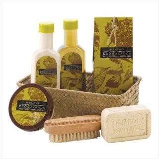 Eco Balance Health Beauty Bath Gift Basket Lotion Set