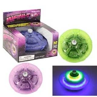  20 x HDE (TM) LED Spinning Light Up Top Toy: Toys & Games