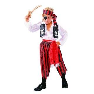 Kids Pirate Boy Costume (Size:Medium 8 10)