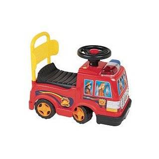 New Star Foot to Floor Sit N Ride Fire Engine in Red