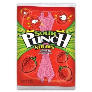 Sour Punch Bites Strawberry, 5 Ounce Grocery & Gourmet Food