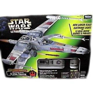  Star Wars Power of the Force Electronic X Wing Fighter 