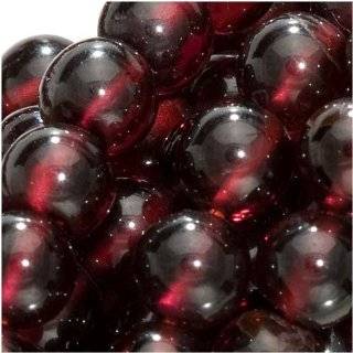Rich Red Garnet Gem Beads 6mm Round / 15 Inch Strand