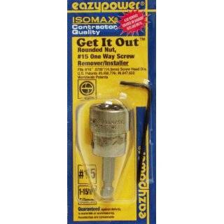 Eazypower 81379 Two Inch Get It Out One Way / Rounded Screw Remover 