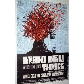 Brand New Poster   Concert Flyer for Show with Thrice