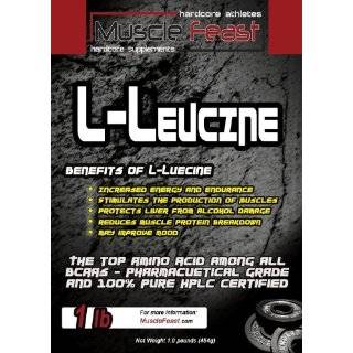  Ajipure L Leucine 500 mg 60 Veg Caps: Health & Personal 