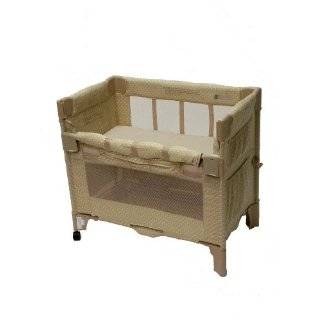 Co Sleeper Mini Bassinet Convertible, Toffee/Turquoise Arms Reach Co 