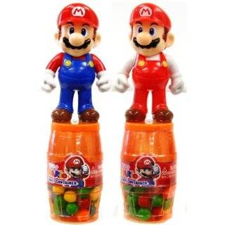 Nintendo Super Mario Brothers Mario Barrel Candy Set Of 2