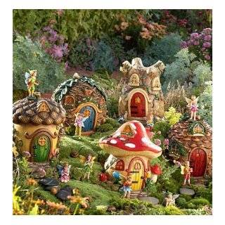 Fairy Village Special   5 Fairy Houses Fairy Set
