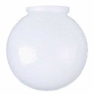   Lamp Shade Milk Glass, Lamp Shade 3 1/4 in. fitter, 5 H, 6 dia. inch