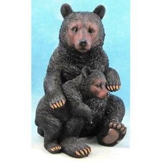   large scale wild brown bear statue yard art sculpture: Everything Else