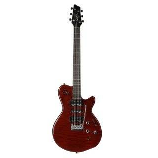 Godin XTSA Solid Body 3 Voice Electric Guitar (Dark Trans Red)