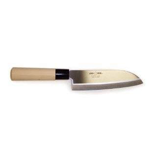 Joyce Chen 6 1/2 Inch Santoku Knife with Ho wood handle
