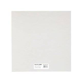 Grafix Medium Weight 6 Inch by 6 Inch Chipboard Sheets, White 25 Pack