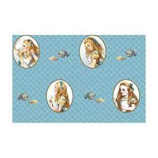  44 Wide Alice In Wonderland Panel Fabric By The Yard 