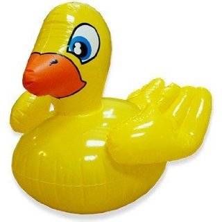    Giant Inflatable Ducky Swimming Pool Float Toy: Sports & Outdoors