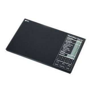 Perfect Portions 0452 Digital Scale Black with Nutrition Facts Display
