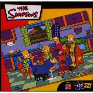  Simpsons Bowling Homer Photomosaic Puzzle Toys & Games