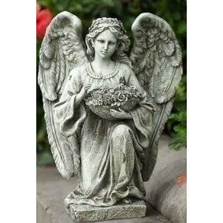   Praying Celtic Irish Angel Outdoor Garden Statue: Patio, Lawn & Garden