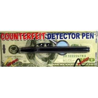  Counterfeit Money Detector Pen Fake Money Cash Tool: Arts 