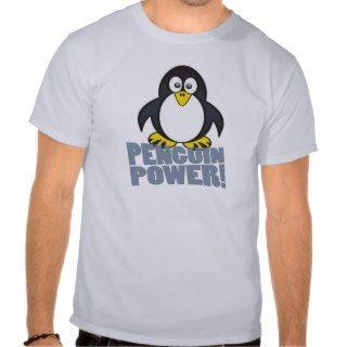 Linux Penguin Power Tshirts