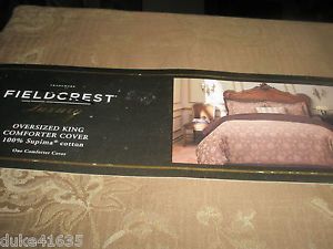 Fieldcrest Luxury Duvet Cover Cover Set Gray King