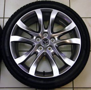 2014 Mazda 6 19" Factory Wheels Tires Rims with Dunlop SP Sport 5000 Tires