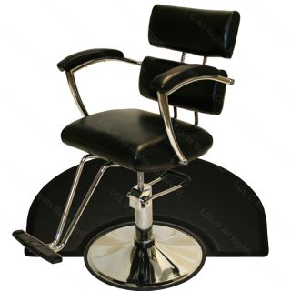 New Sturdy Chrome Hydraulic Barber Chair Styling Hair Mat Beauty Salon Equipment